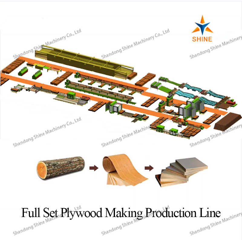 Plywood production line