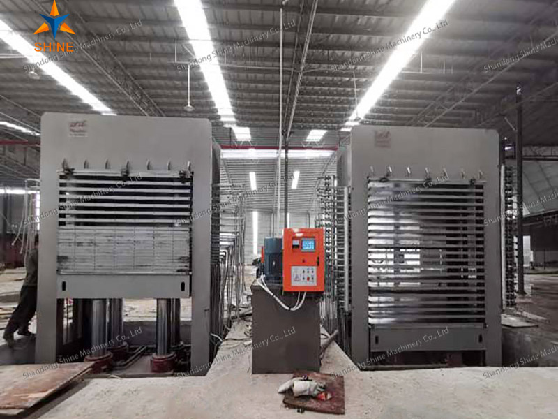 Plywood press