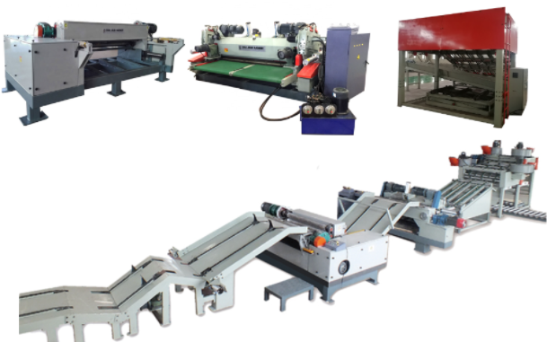 Veneer production line