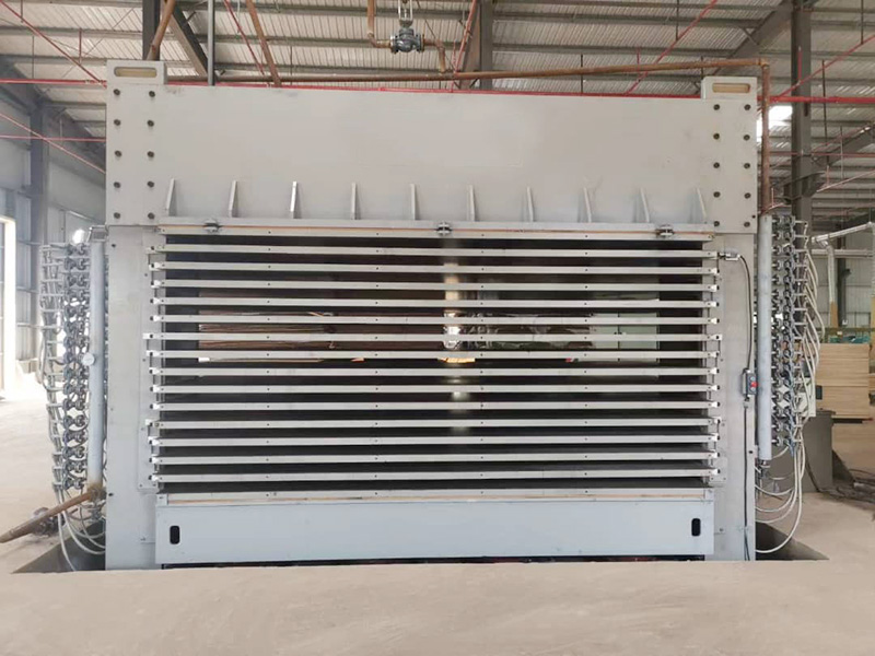 production of laminated plywood