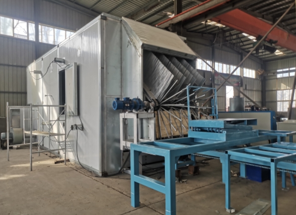 vertical veneer dryer