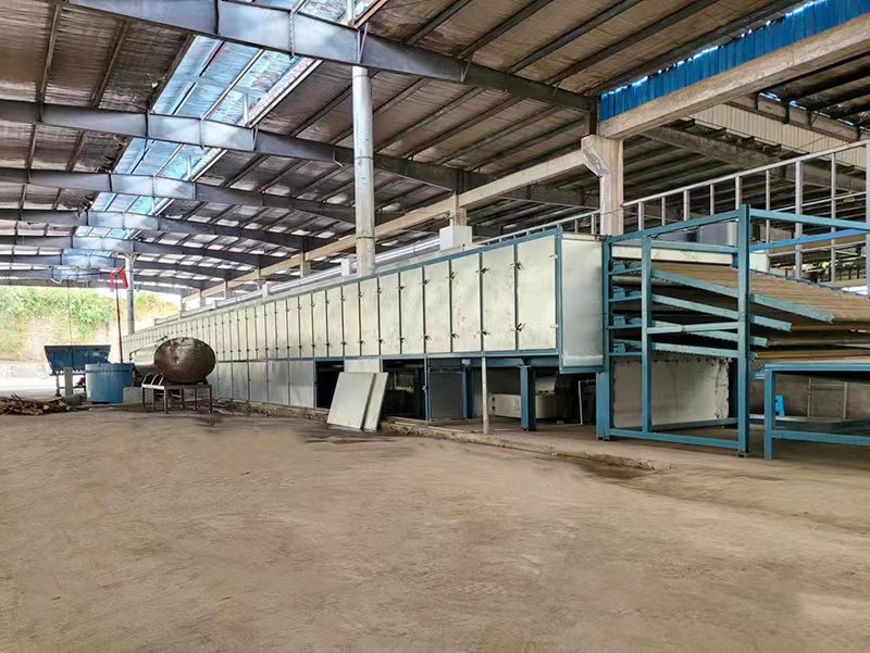 Veneer dryer