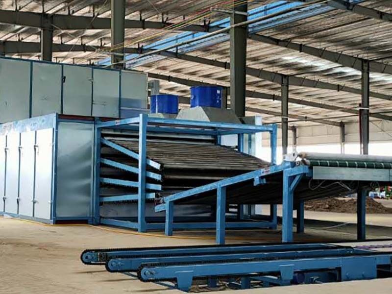 Veneer dryer