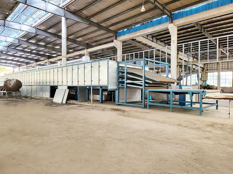 Veneer dryer
