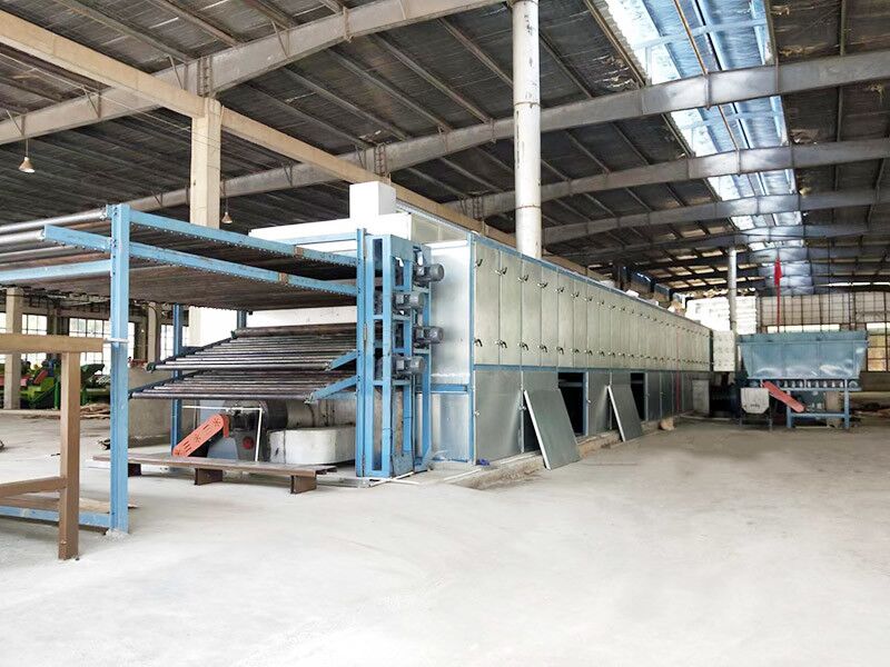 Roller dryer for veneer