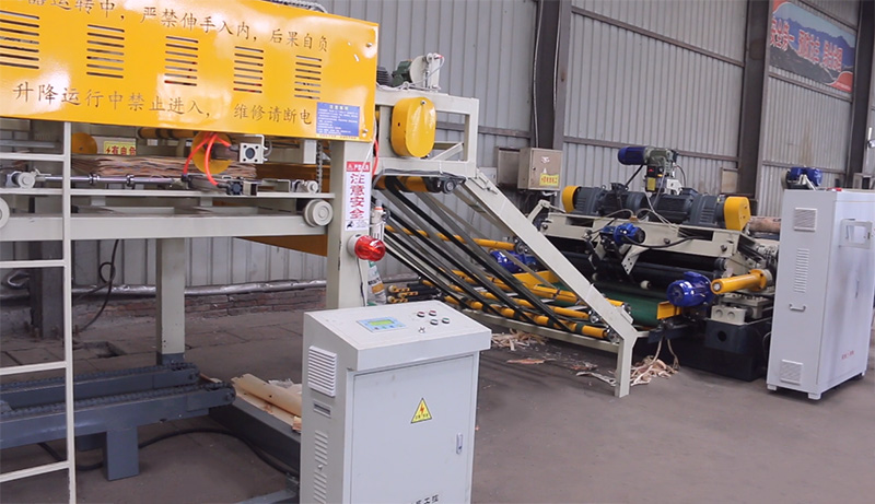 Integrated peeling line