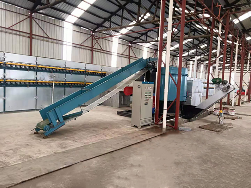 Roller drying chamber