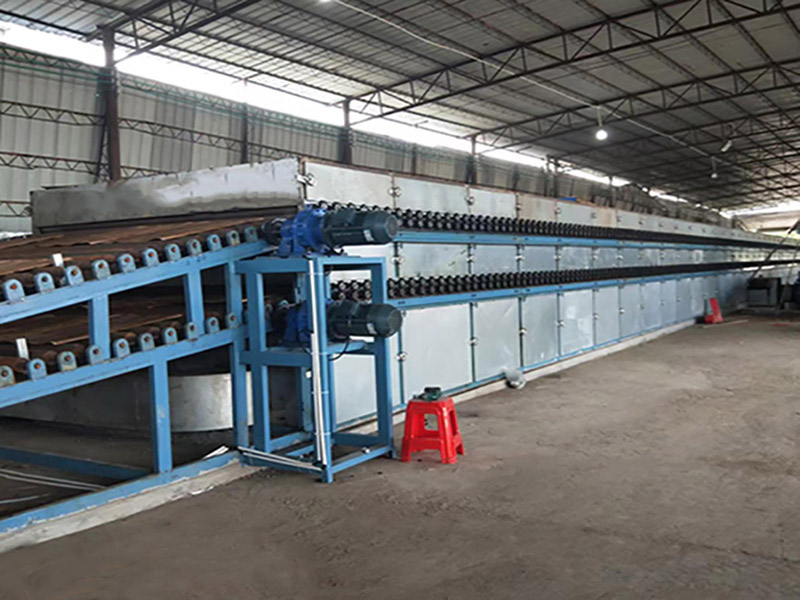 Veneer dryer