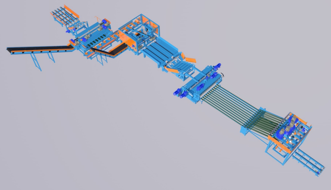 Veneer production lines