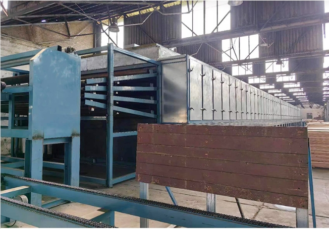 Drying veneer equipment