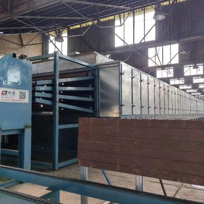 Roller dryer for veneer