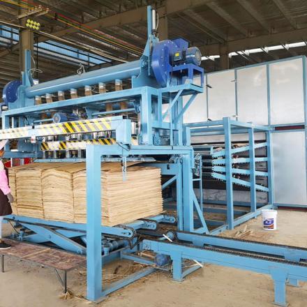 Veneer dryer
