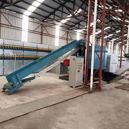 Roller drying chamber