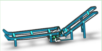 Double drive feeding machine Double drive feeding machine
